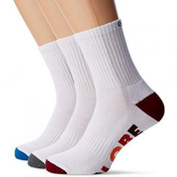Globe GB71439015 Calcetines, Hombre, Blanco, 39/44.5