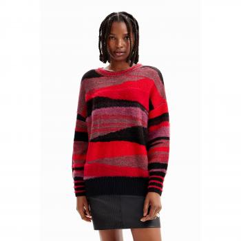 Desigual Maglia Donna - Jersey oversize franjas