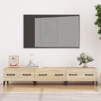 Mueble para TV Sonoma Oak 150x34,5x30 cm Madera multicapa