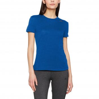 adidas Prime tee Camiseta de Manga Corta, Mujer, Azul, XS