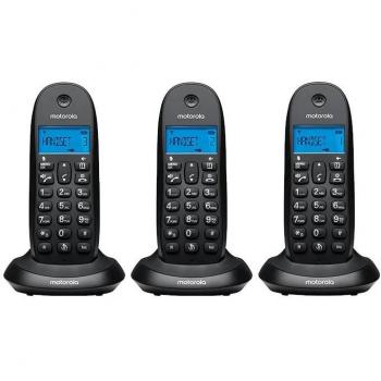 Teléfono DECT Motorola C1003 CB+ Negro Trio