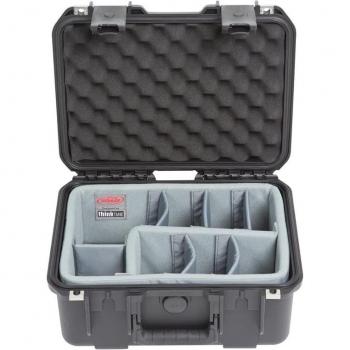 SKB iSeries 3i-1309-6DT Case with Think Tank Designed Dividers, Black, 12.5in x 8.5in x 5in
