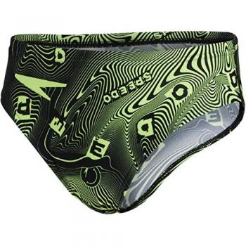 Speedo Bañador Slip Allover 6.5 cm para niño en color Negro (11-12 años)