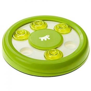 Juguete Interactivo Rotante para Gatos Ferplast Discover con Compartimentos para Croquetas 23 cm