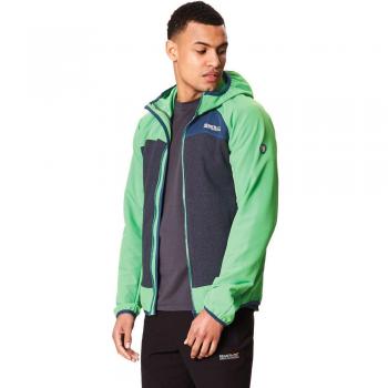 Regatta Mens Carpo Hybrid Isoflex Stretch Wind Resistant Hooded Jacket