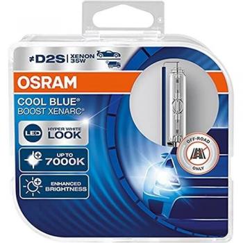 Bombillas Xenon OSRAM D2S Cool Blue Boost 7000K (Par)