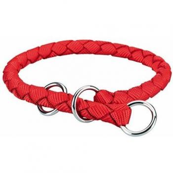 Trixie Collar Redondo de Nylon para Educación New Cavo Rojo, 47 - 55 cm, 18 mm