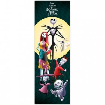 Póster Puerta Pesadilla antes de Navidad Disney Erik