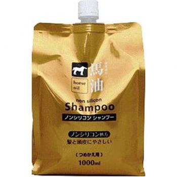 Kumano Oil Horse Oil Non-Silicone Shampoo Refill 1000ml