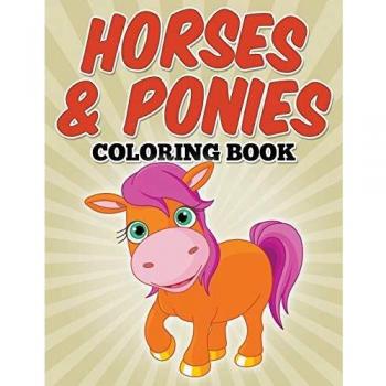Libro para Colorear Caballos y Ponis: Libro de Colores para Niños