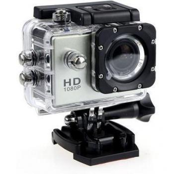 Minicámara de acción 4K Ultra HD con pantalla de 2,0, control remoto, impermeable y subacuática para grabación deportiva en casco