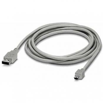 Phoenix CABLE-USB/MINI-USB-3,0M cable USB 3 m USB A Mini-USB B Gris