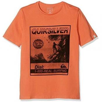 Quiksilver Temple of The Dog Camiseta, Niños, Naranja