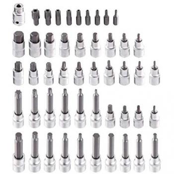 Juego de puntas Torx, 49 piezas