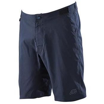 Troy Lee Designs Pantalones Cortos Flowline Shifty - Pantalones cortos de bicicleta, color negro, talla 36, unisex adulto
