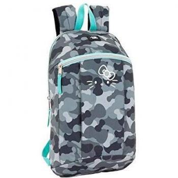 Hello Kitty Camo Mochila Tipo Casual, Senderismo