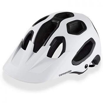 Cannondale CH4100U41 - Casco de ciclismo para adulto, color blanco y negro, M, Blanco/Negro