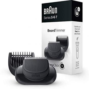 Braun EasyClick Accesorio de Recortadora de Barba para Afeitadora Eléctrica Hombre Series 5, 6 y 7
