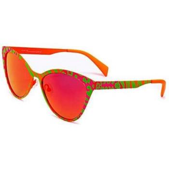 Italia Independent II 0022 055.018 Women's Sunglasses Red Size 55