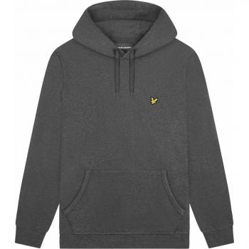 Lyle & Scott Men's Pullover Hoodie - Grey - Extra Large