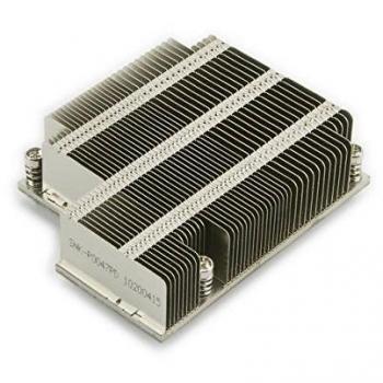 Disipador de Calor Supermicro SNK-P0047PD para CPU 1U, Acero Inoxidable, Color Plata