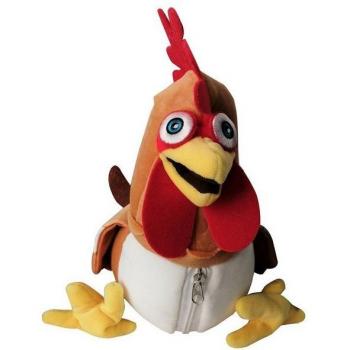 La Granja de Zenón - Peluche Almohada 2 en 1 - Gallo Bartolito