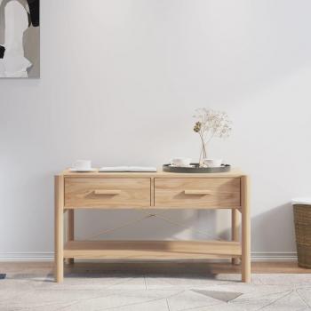 Mesa de centro vidaXL de madera contrachapada, dimensiones 82x48x45 cm, disponible en blanco, negro y marrón, diseñada para salón o comedor como mesita auxiliar o mesa de café