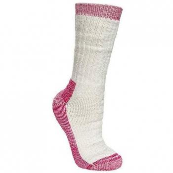 Calcetines de Trekking Unisex DLX Springing Trespass - Gris - Talla UK 6-9