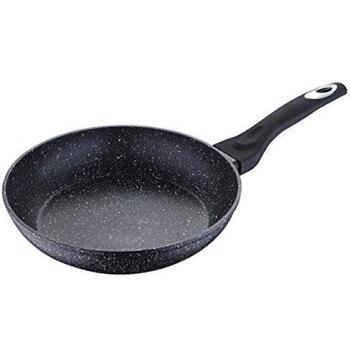 Bergner Q1586 20 cm SARTEN, Aluminio, Negro