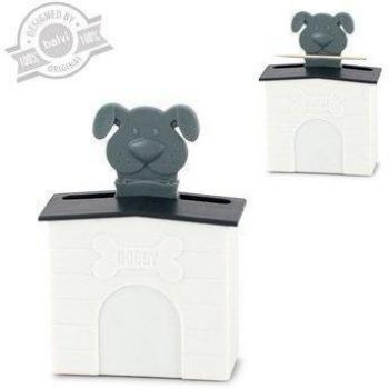 Balvi Palillero Woof! Color Negro Mediante un Mecanismo los Palillos aparecen mágicamente Plástico 8,9x7,8x3,6 cm