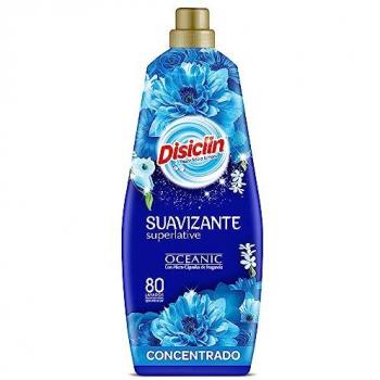 Suavizante Concentrado Disiclin Oceanic - 1440ml, 80 Lavados, Cuidado de la Ropa