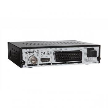 Sintonizador TDT Wiwa H.265 PRO DVB-T/T2 Full HD con HEVC y SCART