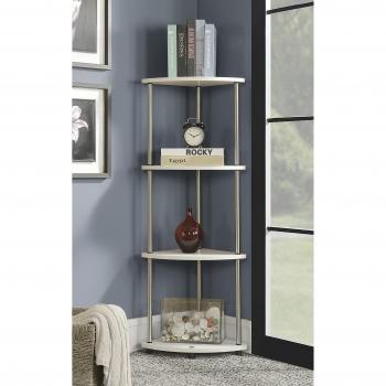 Convenience concepts 111075w designs2go corner shelf white