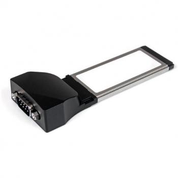 StarTech.com Tarjeta Adaptadora ExpressCard/34 de 1 Puerto Serie DB9 UART 16950 RS232 Express Card 34mm - Basada en USB
