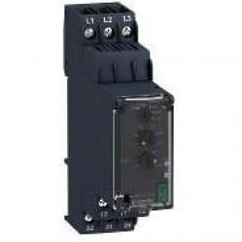 Relé de supervisión de Fase Schneider Electric Harmony Control RM22TA33, DPDT, 3 fases, para carril DIN, supervisión de la red en busca de secuencia de fases
