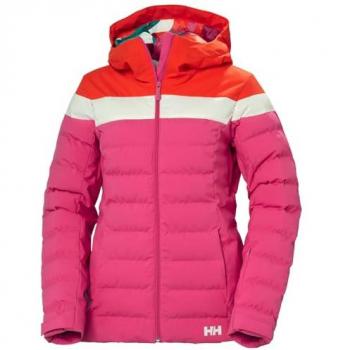 Helly Hansen Women's Imperial Puffy Ski Jacket - Pink Magenta - Size L