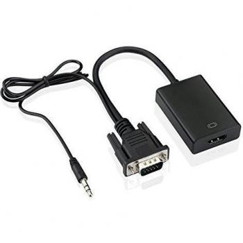 MP power @ 1080p Adaptador Convertidor VGA a HDMI para computadora de escritorio , portátil , DVD , Set Top Box , proyector