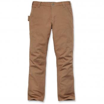 Carhartt Pantalones Stretch Duck Dungaree Straight Fit Marrón 32