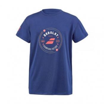 Babolat Exercise Graphic Camiseta De Manga Corta Chicos Azul - 128