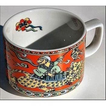 TU 0,18 l Color primario rojo BOPLA! TAZA de porcelana Serie ASIA TAZA Taza Taza 0,18 l,1,8 dl,6-1/4 fl. oz. Peso de la unidad: 188g Para todos calientes y fríos Bebidas ahorra espacio apilable,