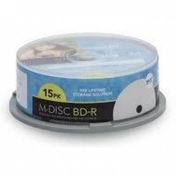 Secomp Millenniata BD-R M-Disc Cakebox 25G - Discos imprimibles