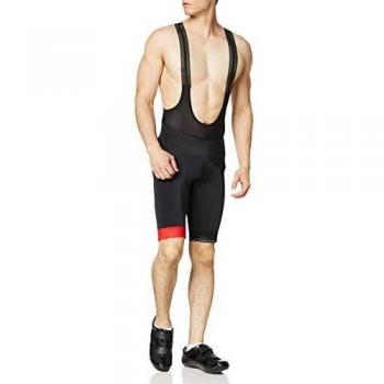 zerorh+ Prime, Bibshort Bike para Hombre, Hombre, Ecu0717 R97Xl, Black/Red Code/Reflex, X-Large