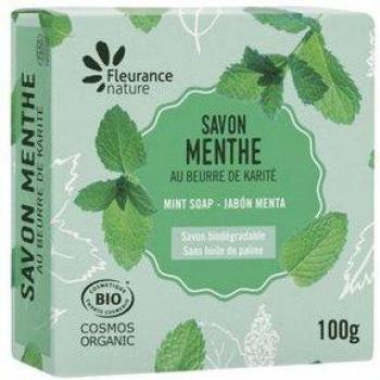 Fleurance Nature Mint Scented Soap with Shea Butter 100g
