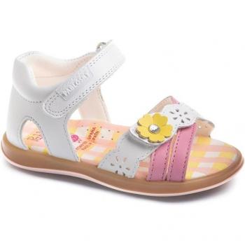 Sandalias Bebé Niña Pablosky de Piel Blanco 028900