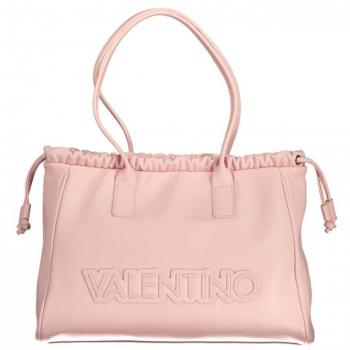 Valentino by Mario Valentino Pink Polyethylene Handbag, Tote Bag, Female, Size: ONE SIZE, with Internal Pocket