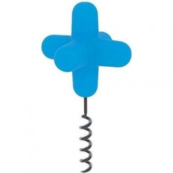 COOKUT Sacacorchos Spark Azul Claro, Silicona, Centimeters