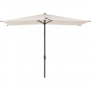 Parasol Rectangular Inclinable Loompa Beige 2,5 x 2,5 m - Aluminio y Poliéster