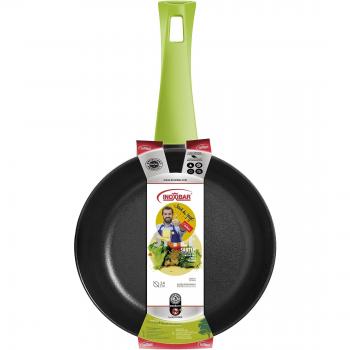 INOXIBAR Style David De Jorge Line 18 cm Sartén para freír, Acero Inoxidable