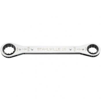 Llave de carraca poligonal Stahlwille 41572428 25ASP 24 x 28