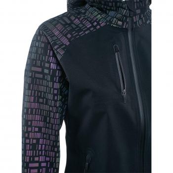 Nike w nk hprshld flsh jkt hd chaqueta para mujer color negro talla m